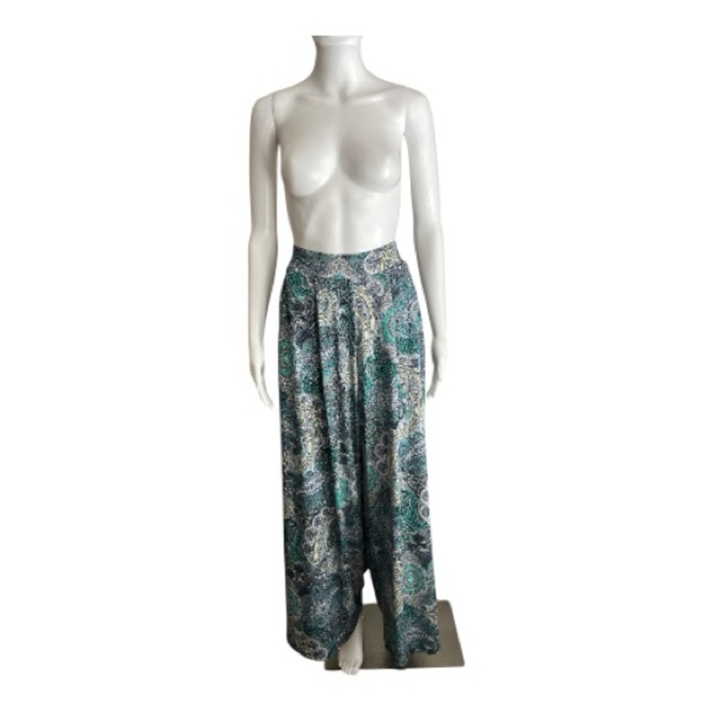 Cato Paisley Palazzo Pants Size S